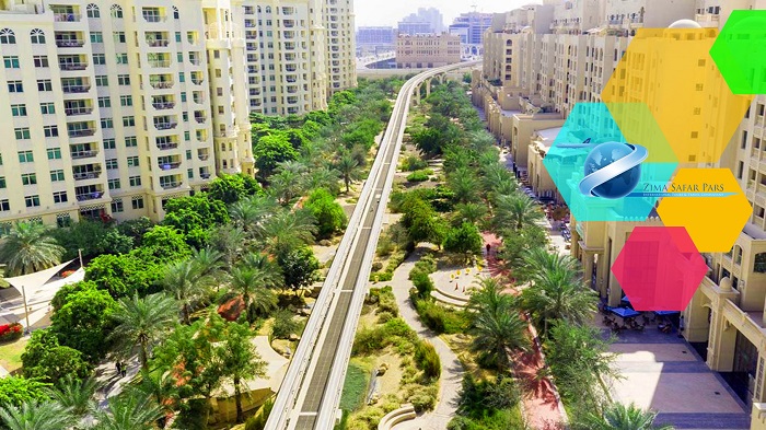 قدم زدن در پارک اتحاد دبی ، زیما سفر 
